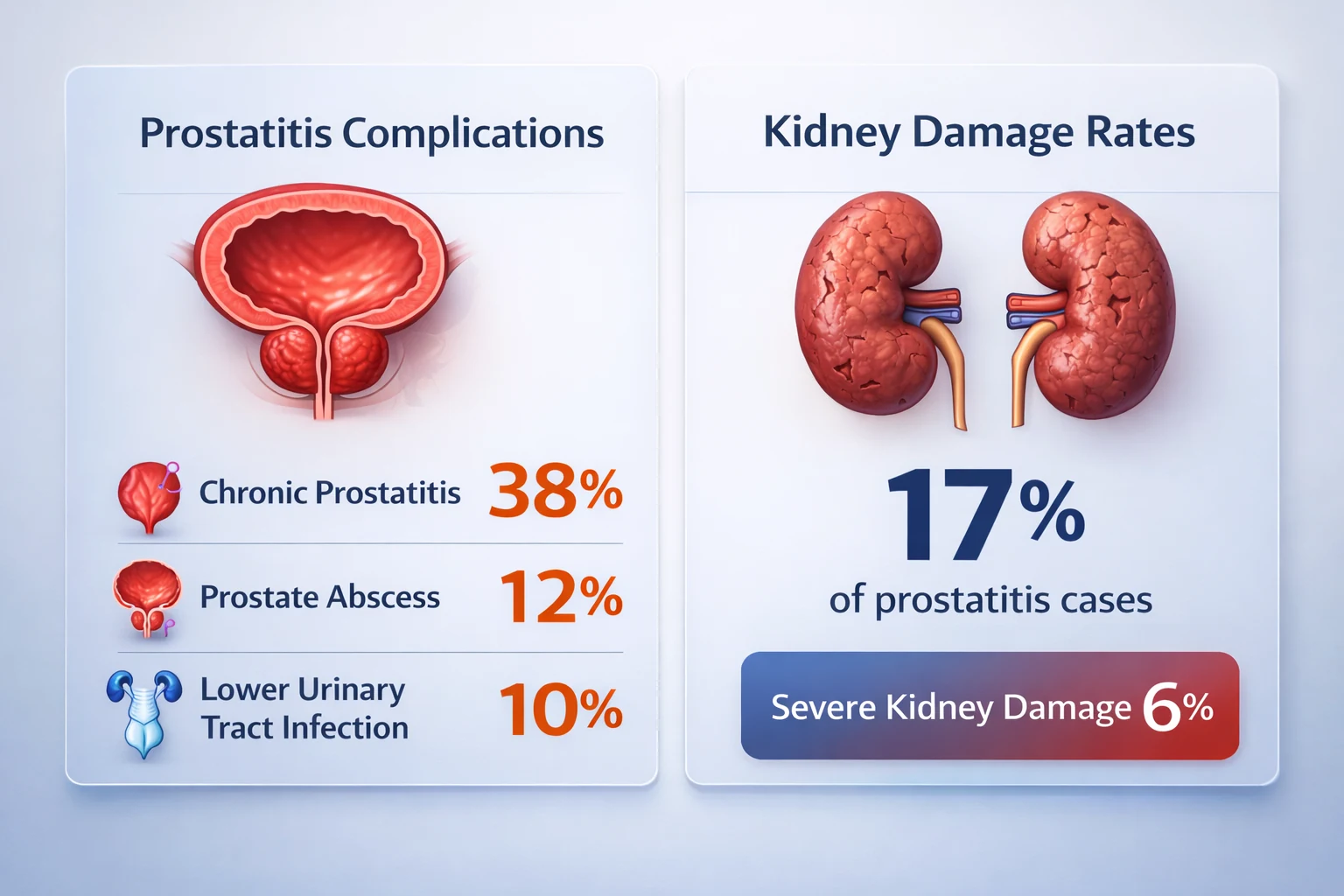 Diagram of the male urinary system